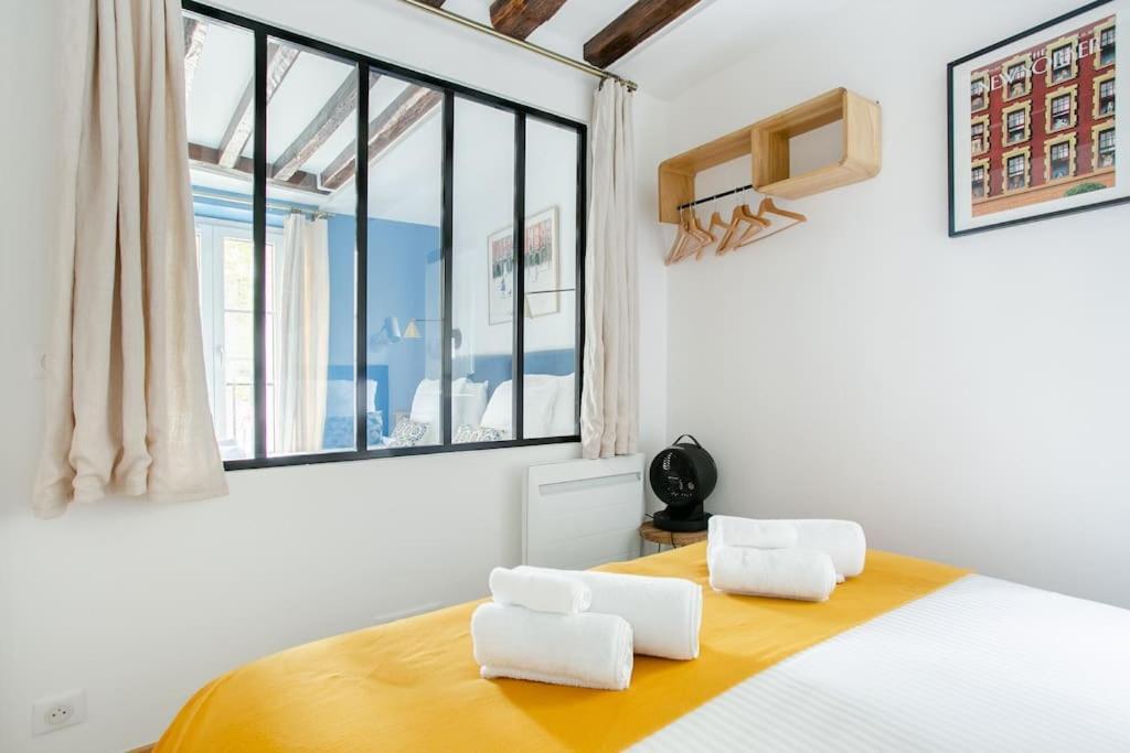 Appartement Marais2 Place Des Vosges Peaceful Air-conditioned